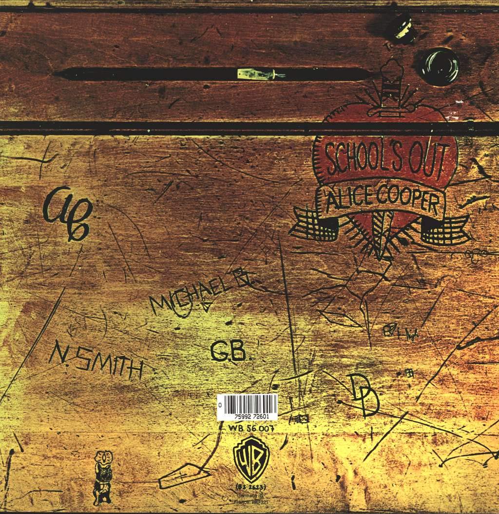 School's Out by Alice Cooper - Limited Edition Vinyl LP Record - Perfect for Music Collectors & Retro Home Decor