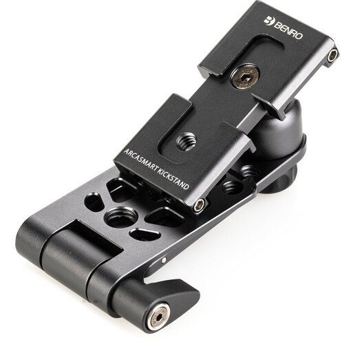 Benro ArcaSmart Kickstand Clamp - Quick Release Plate for Tripods & Monopods | Perfect for Photography, Vlogging & Outdoor Shooting