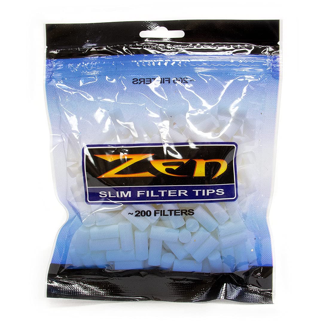 200-Piece Premium Slim Zen Filter Bags - Organic Cotton Tea Bags for Loose Leaf Tea, Herbal Infusions & Coffee - Eco-Friendly, Biodegradable & Chemical-Free - Perfect for Home, Office & Travel Use