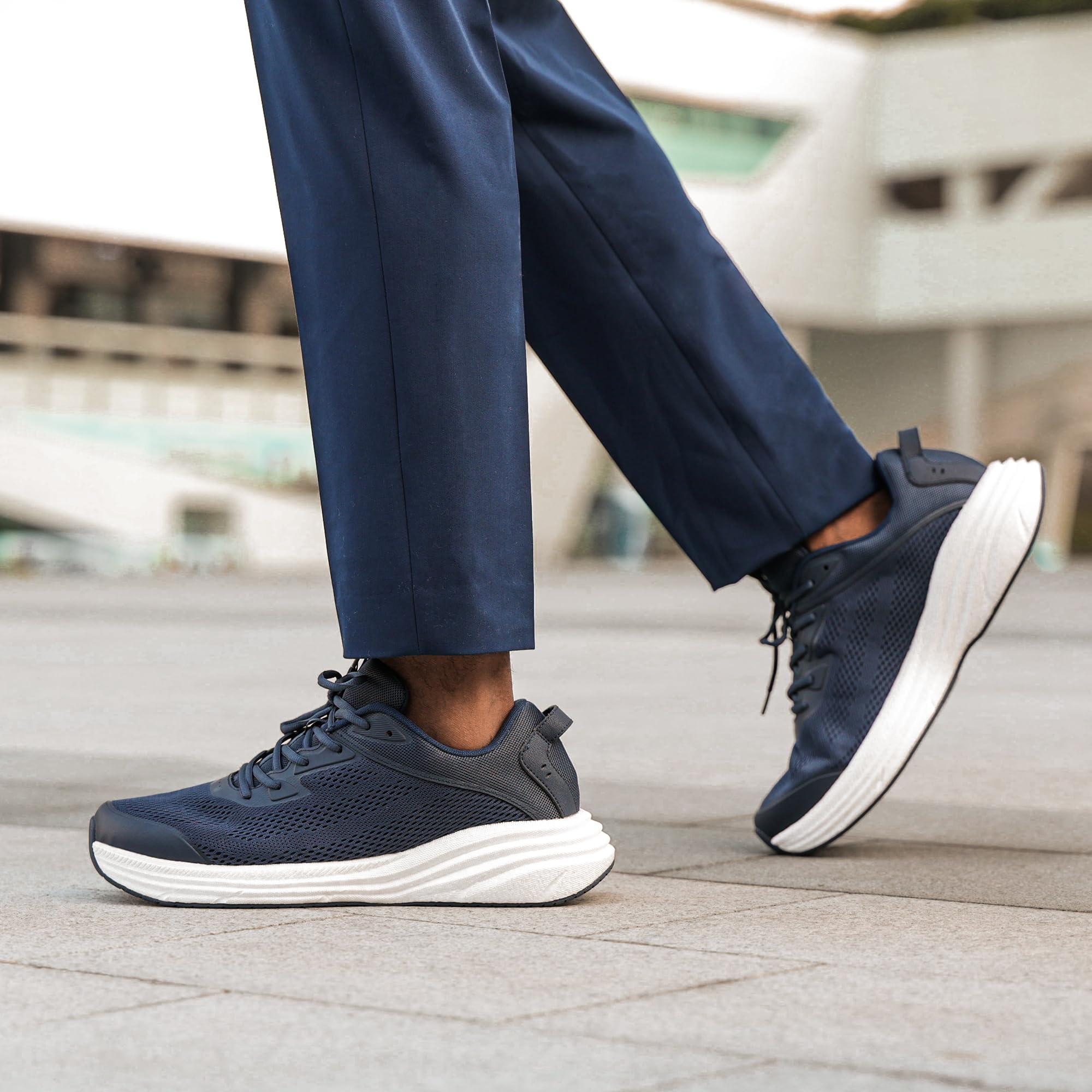 NORTIV 8 Men's Running Shoes - Lightweight Walking Tennis Sneakers with FlexLife Cushioning, Non-Slip & Breathable for Gym Workouts, Jogging & Cross Training - Perfect for Outdoor Sports & Daily Fitness Activities