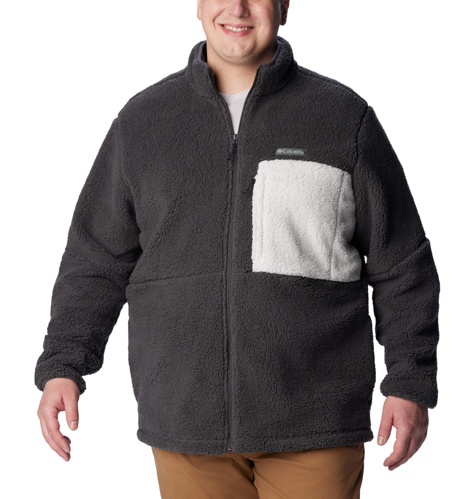Columbia Men's Mountainside Heavyweight Fleece Jacket - Warm Winter Outdoor Fleece for Hiking, Camping & Cold Weather Activities
