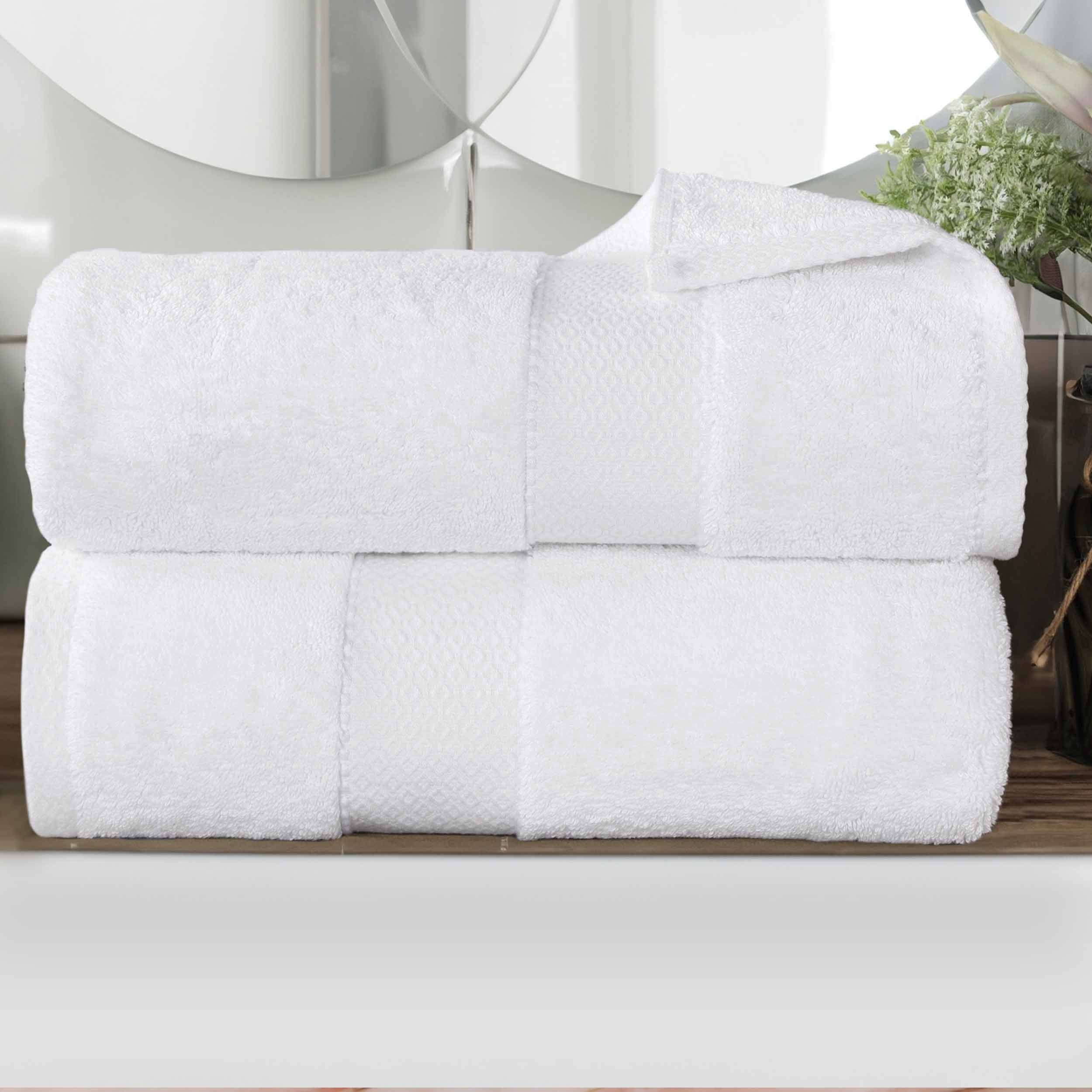 Premium Egyptian Giza Cotton Bath Towel Set of 2 - Ultra Absorbent & Soft Luxury Bath Sheets for Spa, Hotel & Home Use - Made in Egypt with Long-Staple Cotton