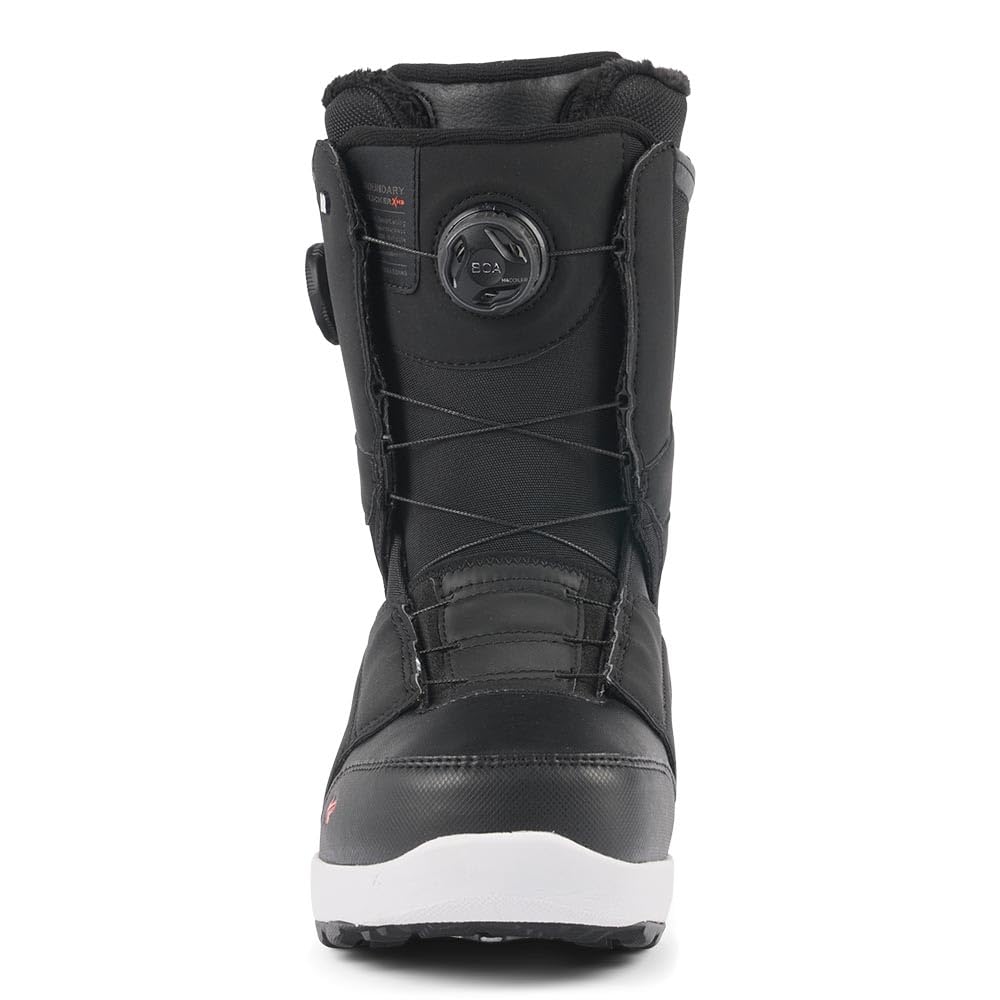 K2 Boundary Clicker X HB Men's Snowboard Boots - Lightweight & Comfortable for All-Mountain Riding - Perfect for Freestyle, Park, and Backcountry Snowboarding
