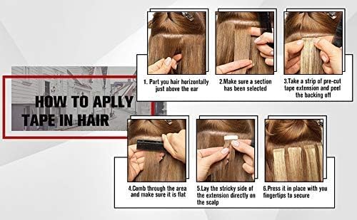 28 Inch Long Deep Curly Tape-in Human Hair Extensions - 100% Brazilian Remy Hair with Skin Weft for Invisible Look - 40pcs/Lot (Jet Black #1) - Perfect for Volume Boost, Styling & Special Occasions