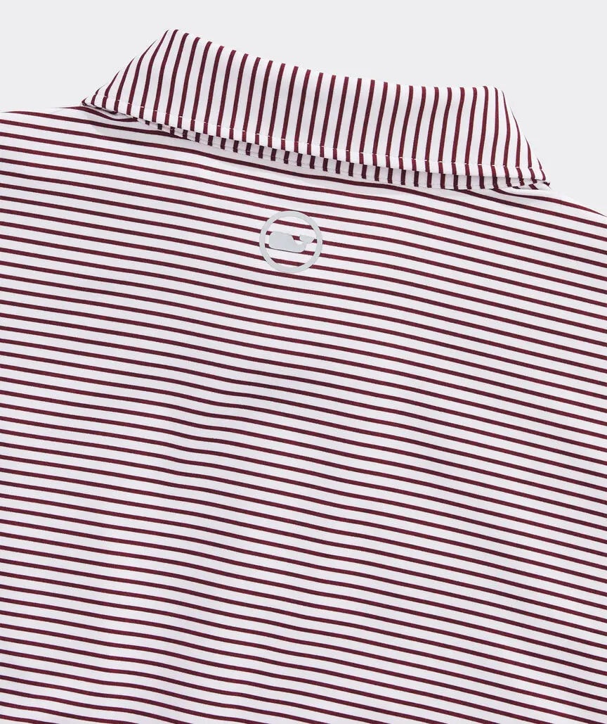 Bradley Stripe Sankaty Polo Shirt for Men - Classic Cotton Casual Wear for Golf, Office & Outdoor Activities