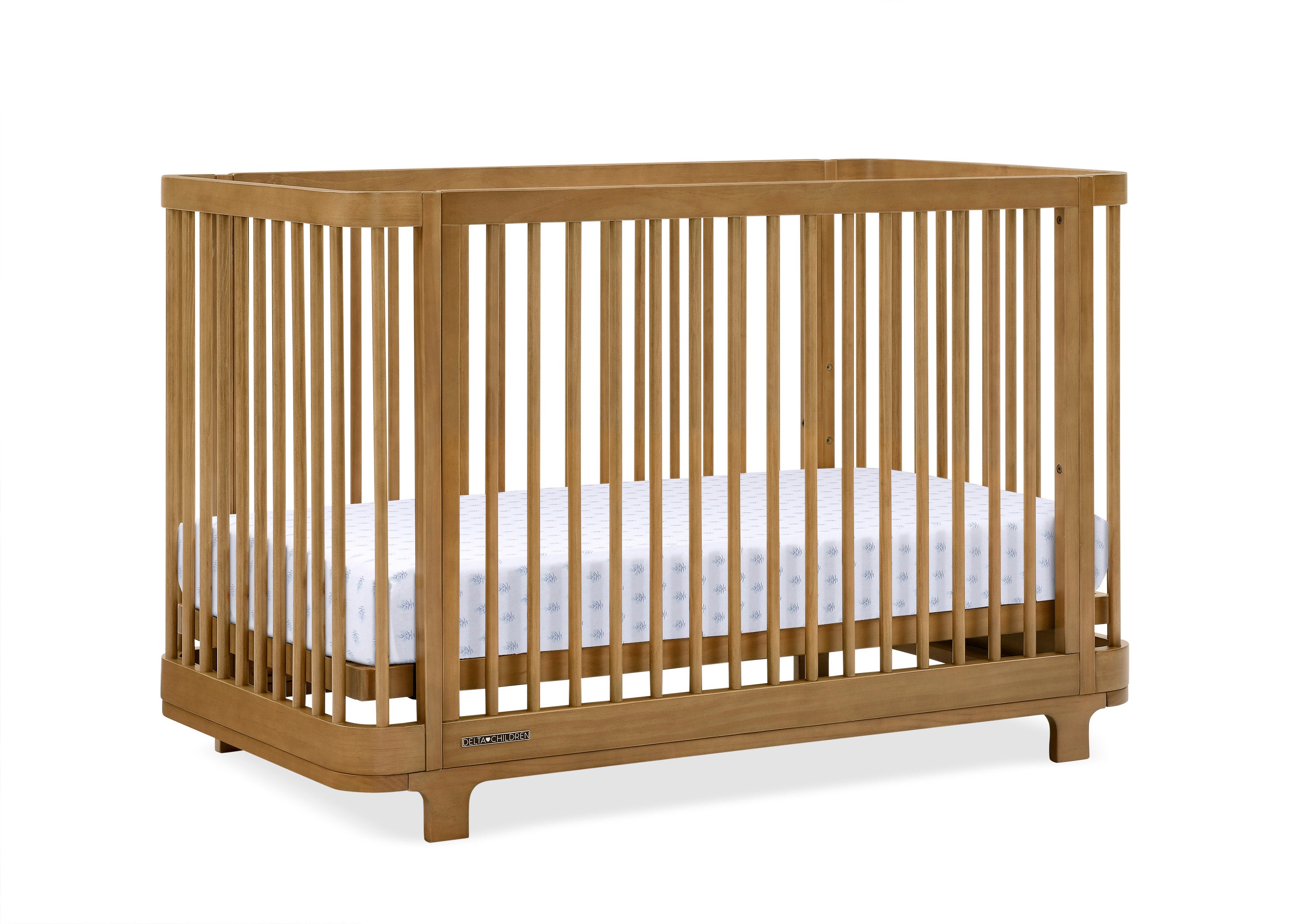 Nest 4-in-1 Convertible Baby Crib - Toddler Bed, Daybed & Full-Size Bed - Safe Nursery Furniture for Newborn to Teen - Perfect for Bedrooms, Daycare & Guest Rooms