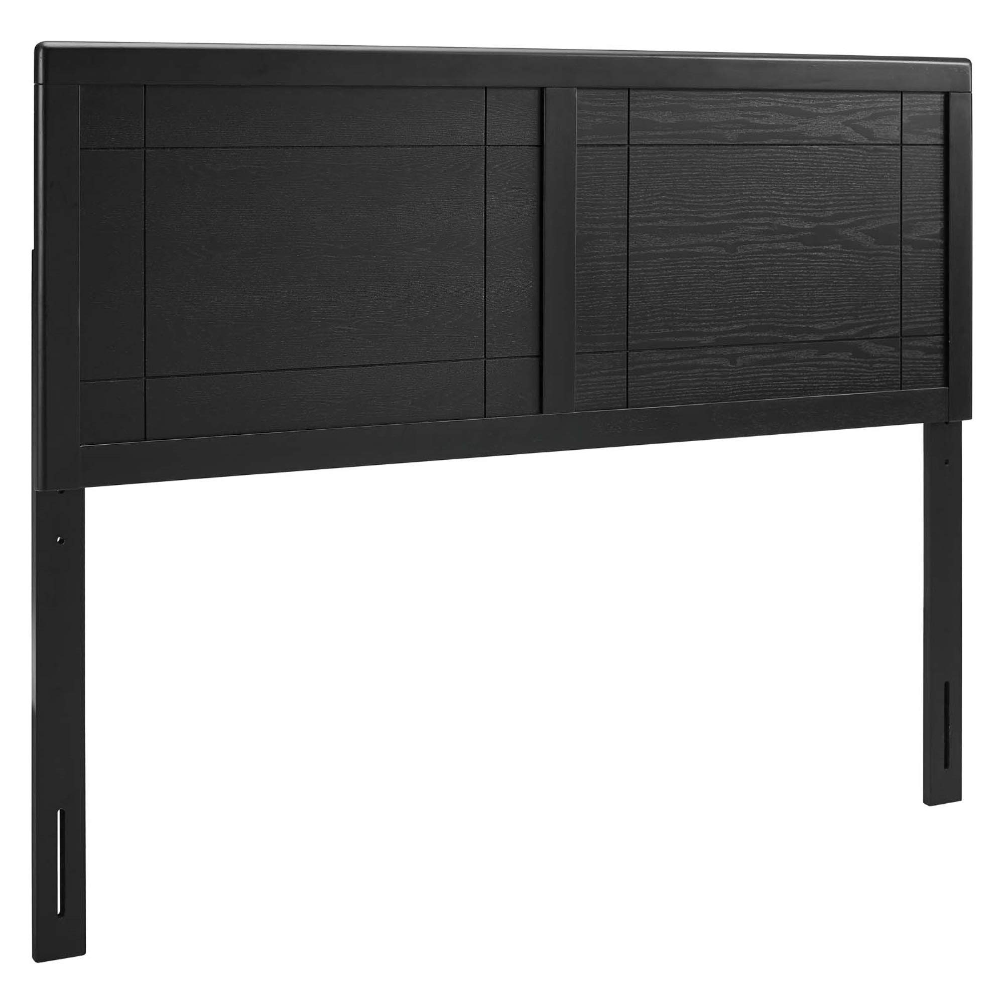 Ergode Archie Wood King Headboard - Retro Style Bed Frame Headboard with Natural Aesthetics, Durable Rubberwood & MDF Veneer - Compatible with Billie & Margo Bed Frames - Customizable Design (Assembly Required) - Perfect for Master Bedroom Decor & Vintage Home Furnishings