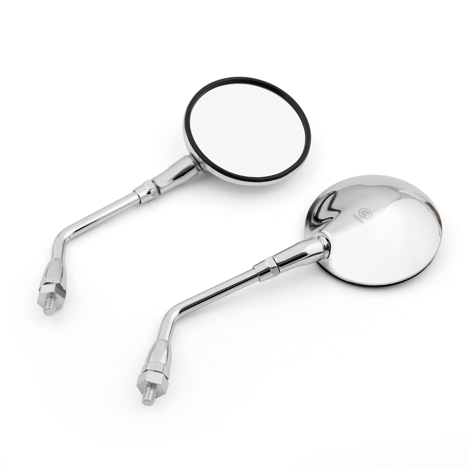 Honda CB400SS VT750 CBF500 04-05 Universal Motorcycle Side Mirrors - 1 Pair, Adjustable Rearview Mirrors for Enhanced Safety & Style - Perfect for City Commuting & Highway Riding