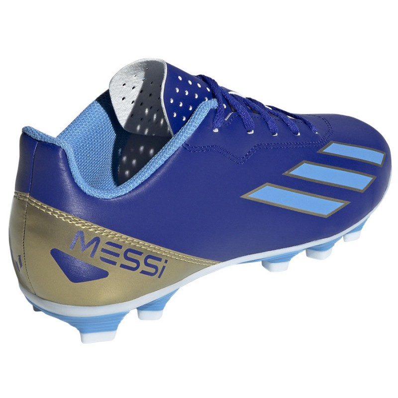Adidas Junior X Crazyfast Messi Club FxG Soccer Cleats for Kids - Lightweight Football Shoes for Youth Players - Perfect for Training and Match Play on Grass Fields