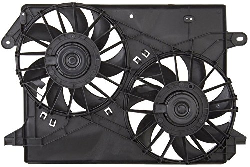 Dodge Charger & Chrysler 300 Radiator Cooling Fan & Condenser Fan Replacement - CH3115132 - Perfect for Engine Cooling & AC System Maintenance