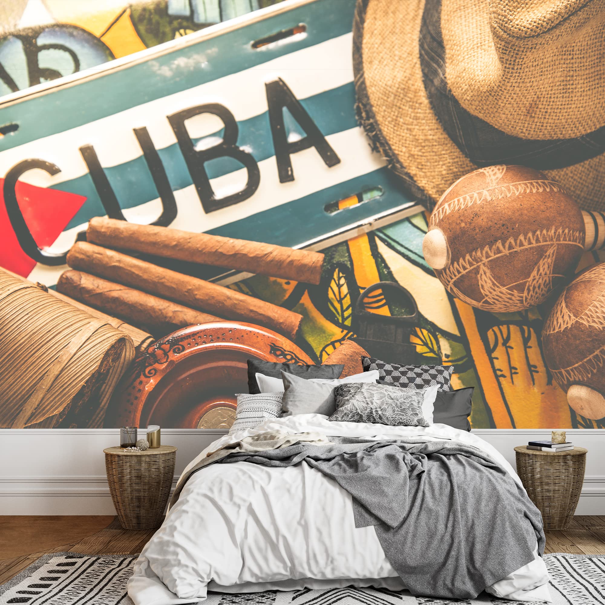 Wall26 - Hand-Painted Abstract Watercolor Wall Mural | Self-Adhesive Removable Wallpaper 100