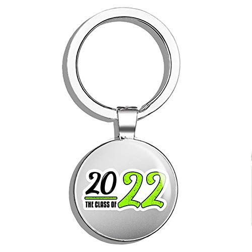 2022 Graduation Gift - Double Sided Stainless Steel Keychain with Key Finder | Personalized Key Ring Holder for Car, House & Office Keys | Perfect Graduation Present for Students & Professionals