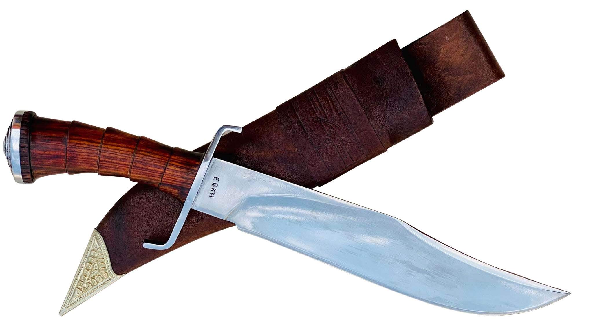 Handmade Custom Traditional Combat Training Khukuri Knife - Balance Oil Tempered Forged Blade - Ready to Use for Outdoor Survival, Bushcraft & Martial Arts Training