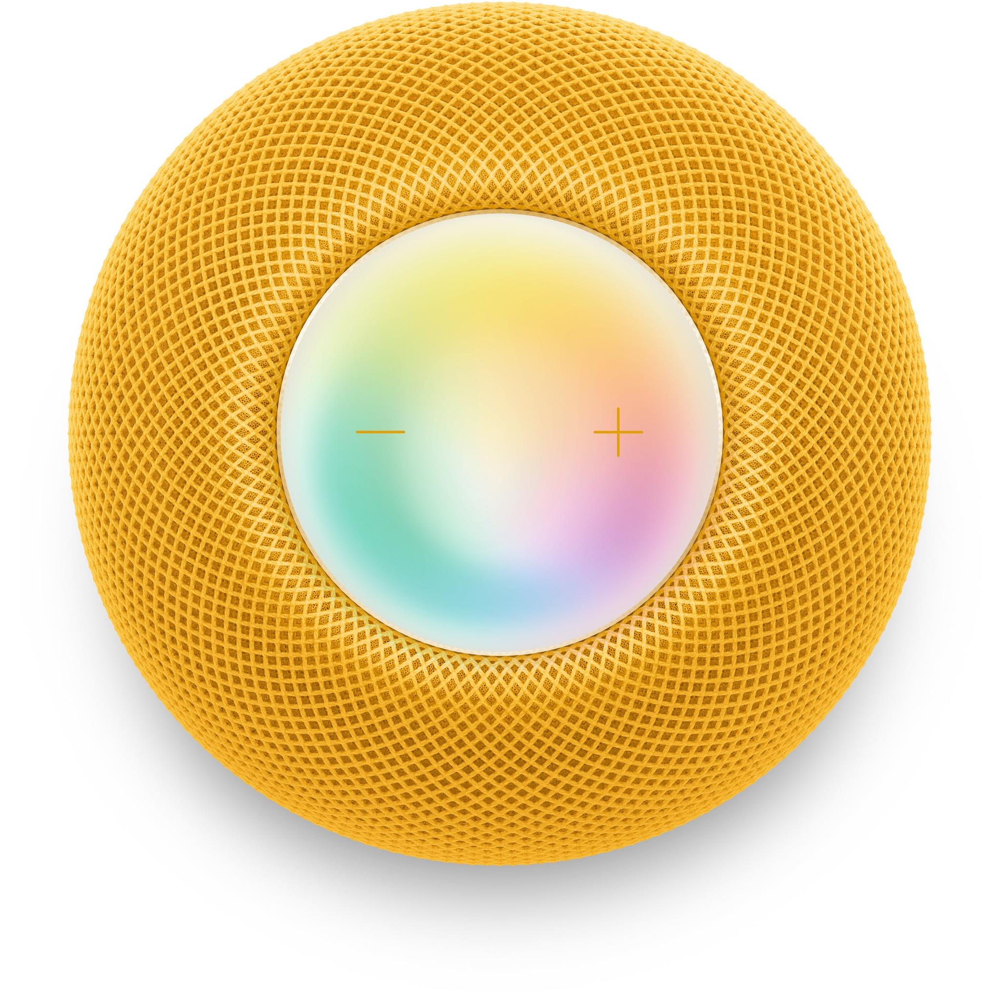 Apple HomePod mini Smart Speaker (Yellow) - Compact Wireless Bluetooth Speaker with Siri, High-Quality Audio for Home, Office & Music Lovers
