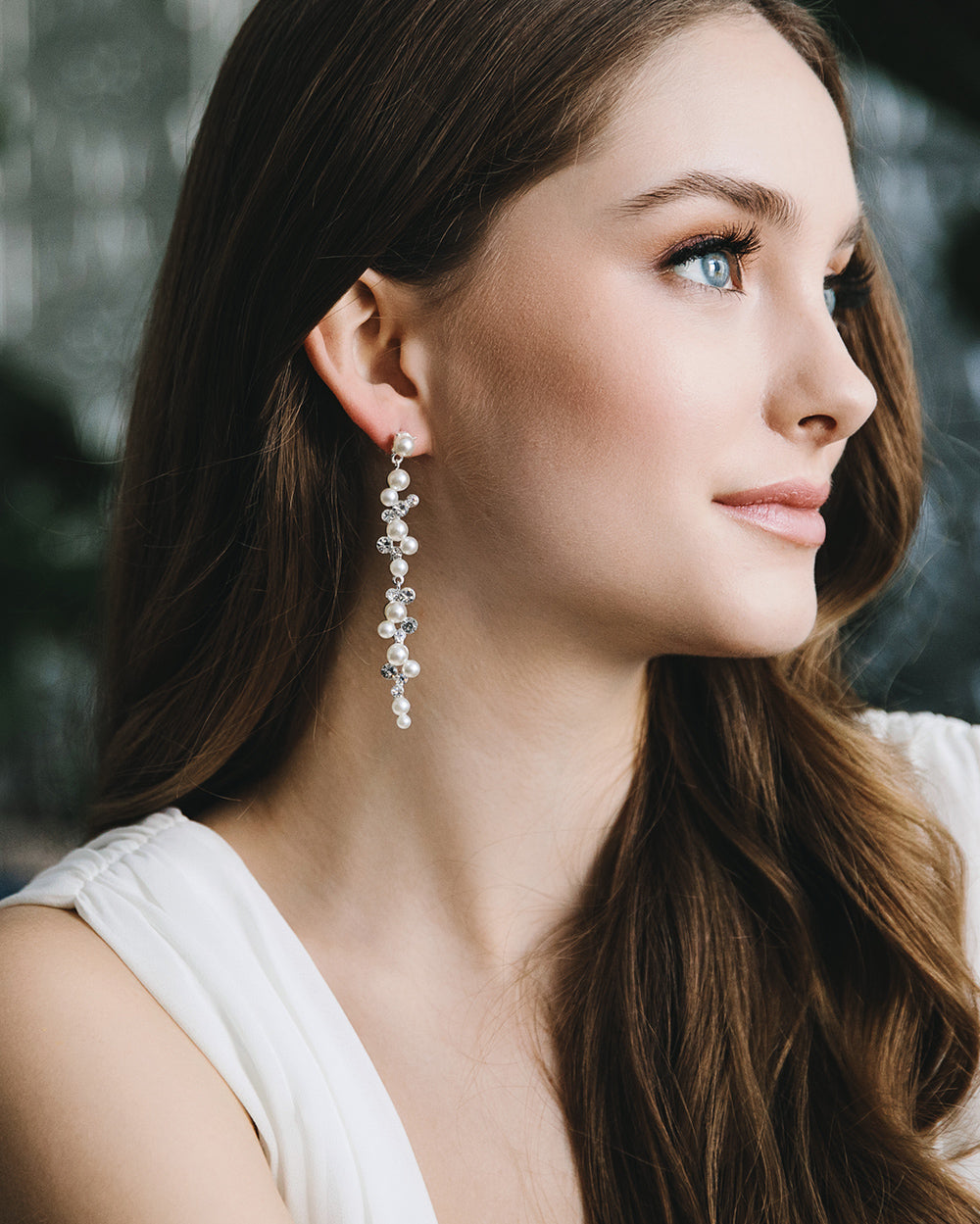 Cassidy Pearl Earrings - Elegant Freshwater Pearl Stud Earrings for Women | Perfect for Weddings, Parties & Everyday Wear