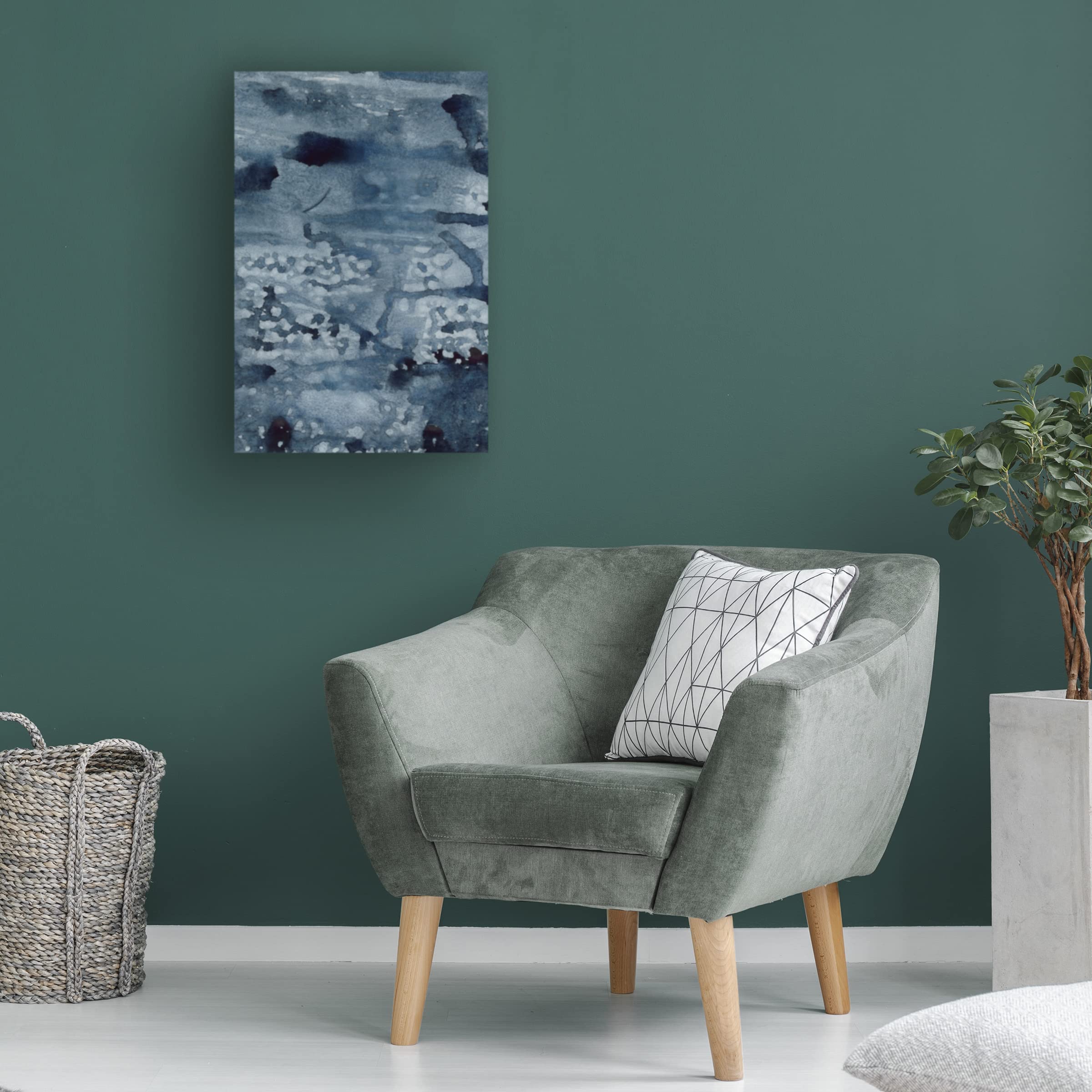 Trademark Fine Art 'Spindrift I' Canvas Wall Art by Vanessa Binder - Coastal Beach Decor for Living Room, Bedroom & Office