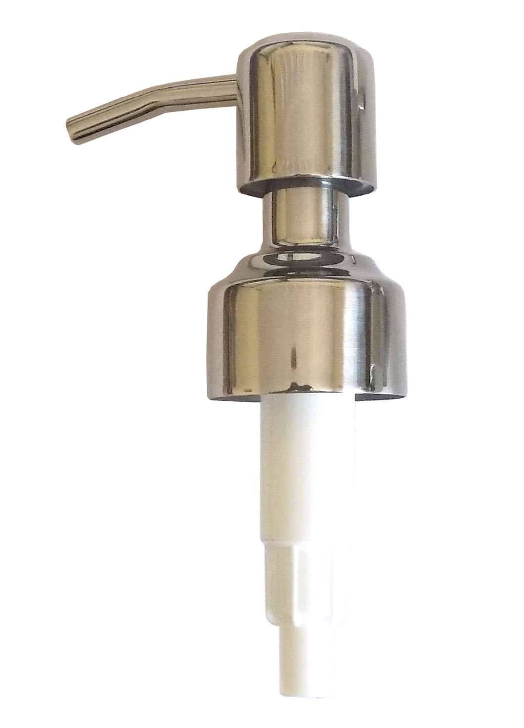 Premium Stainless Steel Mirror Finish Lotion Dispenser Pump - 28/400 Thread Size for Bottles | Durable & Elegant Replacement for Skincare, Hand Soap, and Shampoo Dispensers | Perfect for Bathroom, Salon, and Spa Use