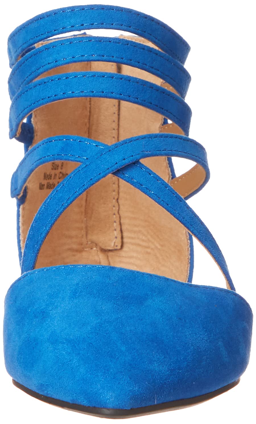 Journee Collection Women's Flats - Comfortable Ballet Shoes for Work, Travel & Everyday Wear - Lightweight Slip-On Casual Shoes for Women