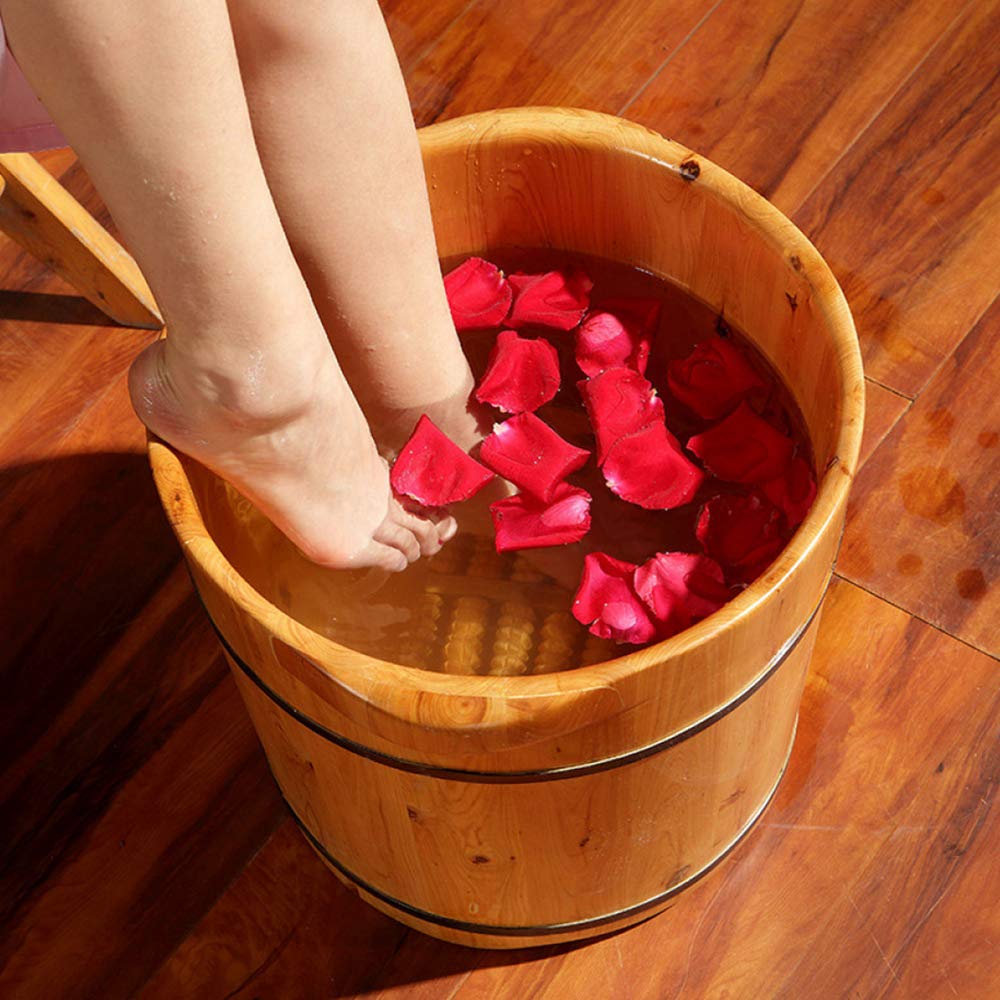 Premium Cedar Wood Foot Soaking Tub - 35