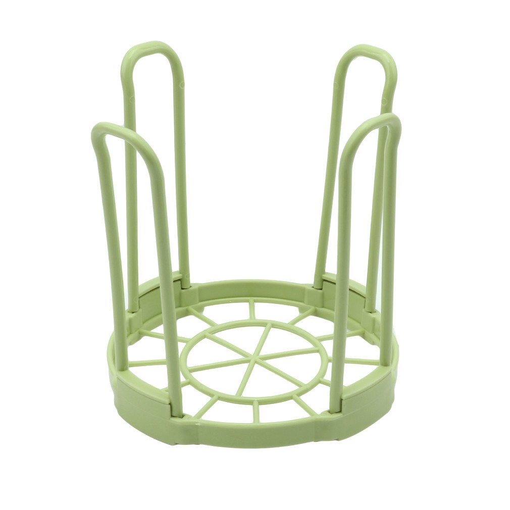 Meolin Plastic Dish Drying Rack - 5.7 Inch Kitchen Organizer & Bowl Drainer for Countertop Storage | Space-Saving Solution for Small Kitchens