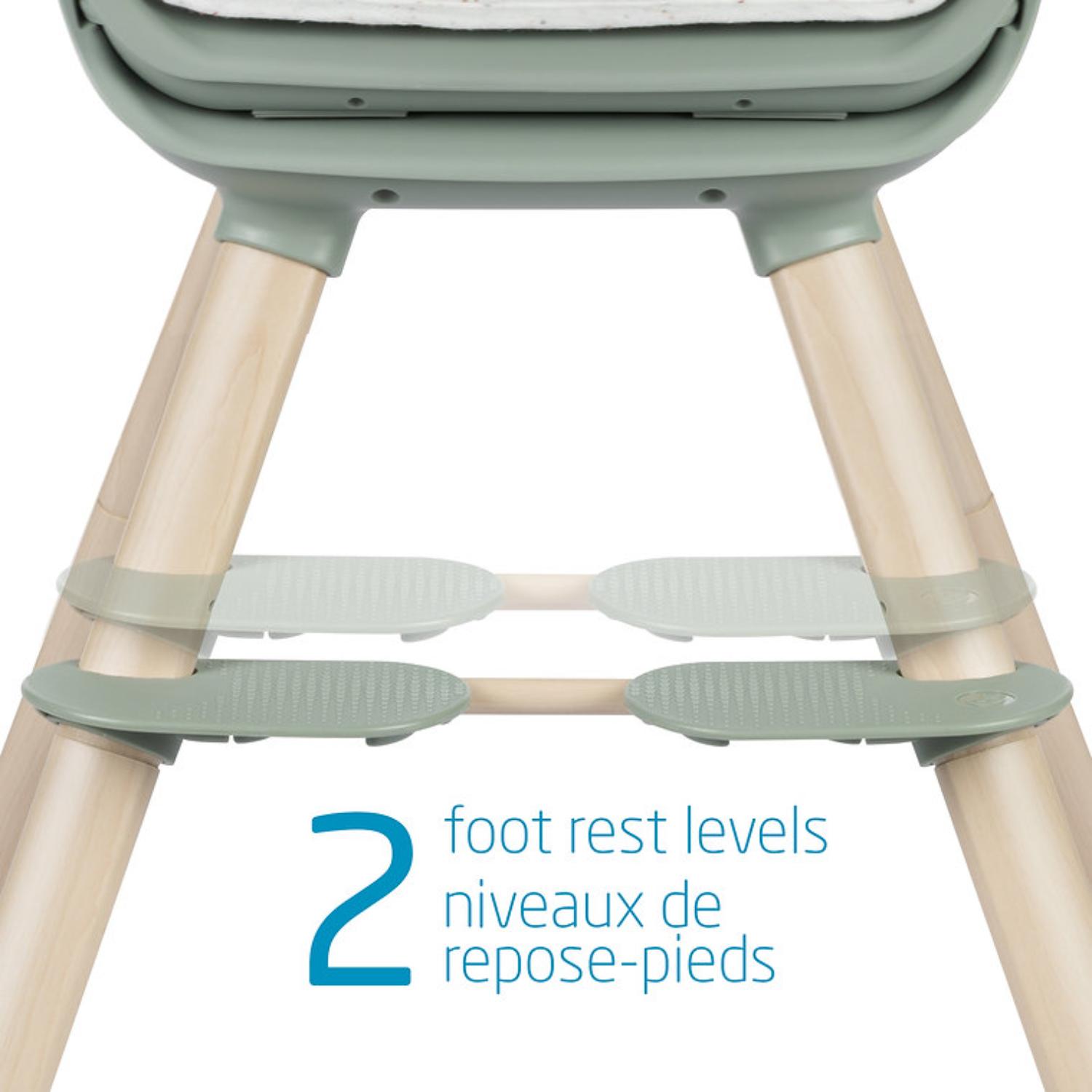 Maxi Cosi MOA High Chair for Babies & Toddlers - Adjustable, Portable & Easy Clean Baby Feeding Chair for Home, Restaurant & Travel Use