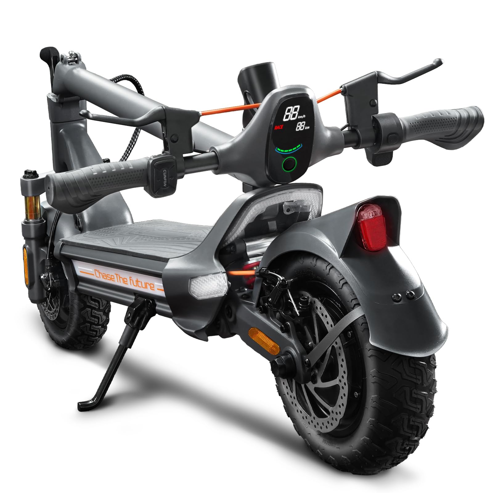 1200W Electric Scooter for Adults - 50 Mile Long Range, 31 MPH Top Speed, 10.5