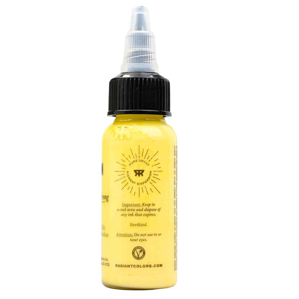Premium Corn Radiant Tattoo Ink - 1 oz Bottle for Professional Tattoo Artists | Vibrant, Long-Lasting Pigment for Tattoo Designs & Body Art