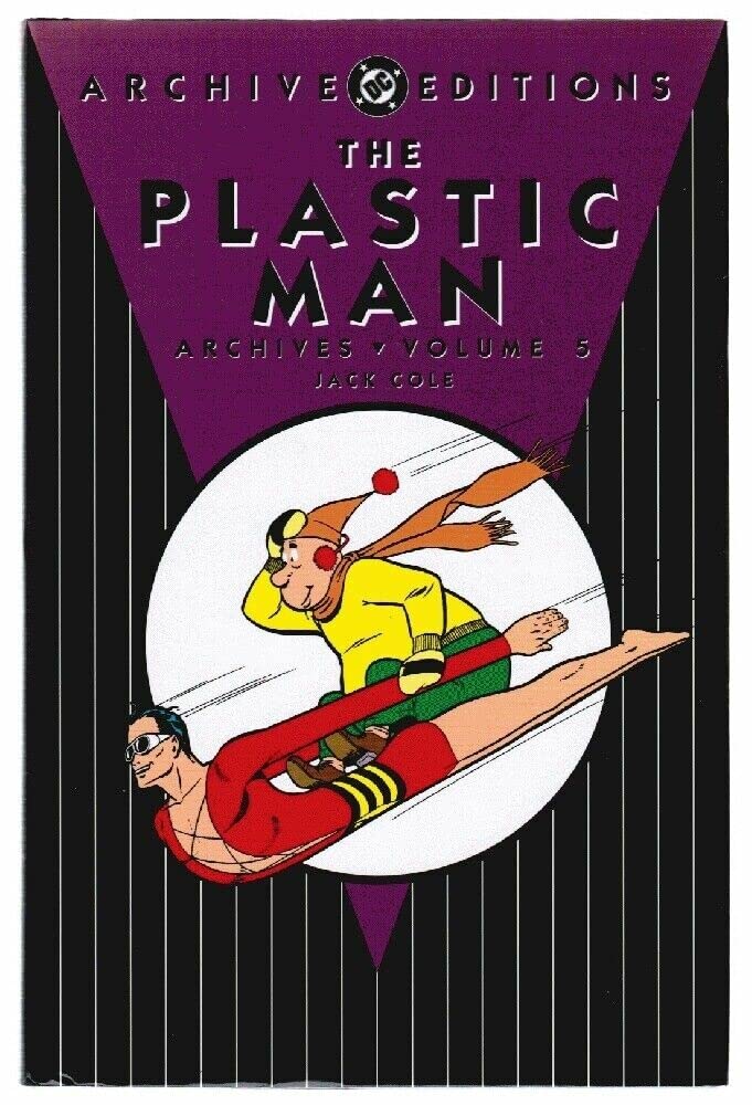 Plastic Man Vol. 5: The Complete Archives - Classic Superhero Comic Book Collection for DC Fans & Collectors | Perfect for Reading, Display & Gift Giving