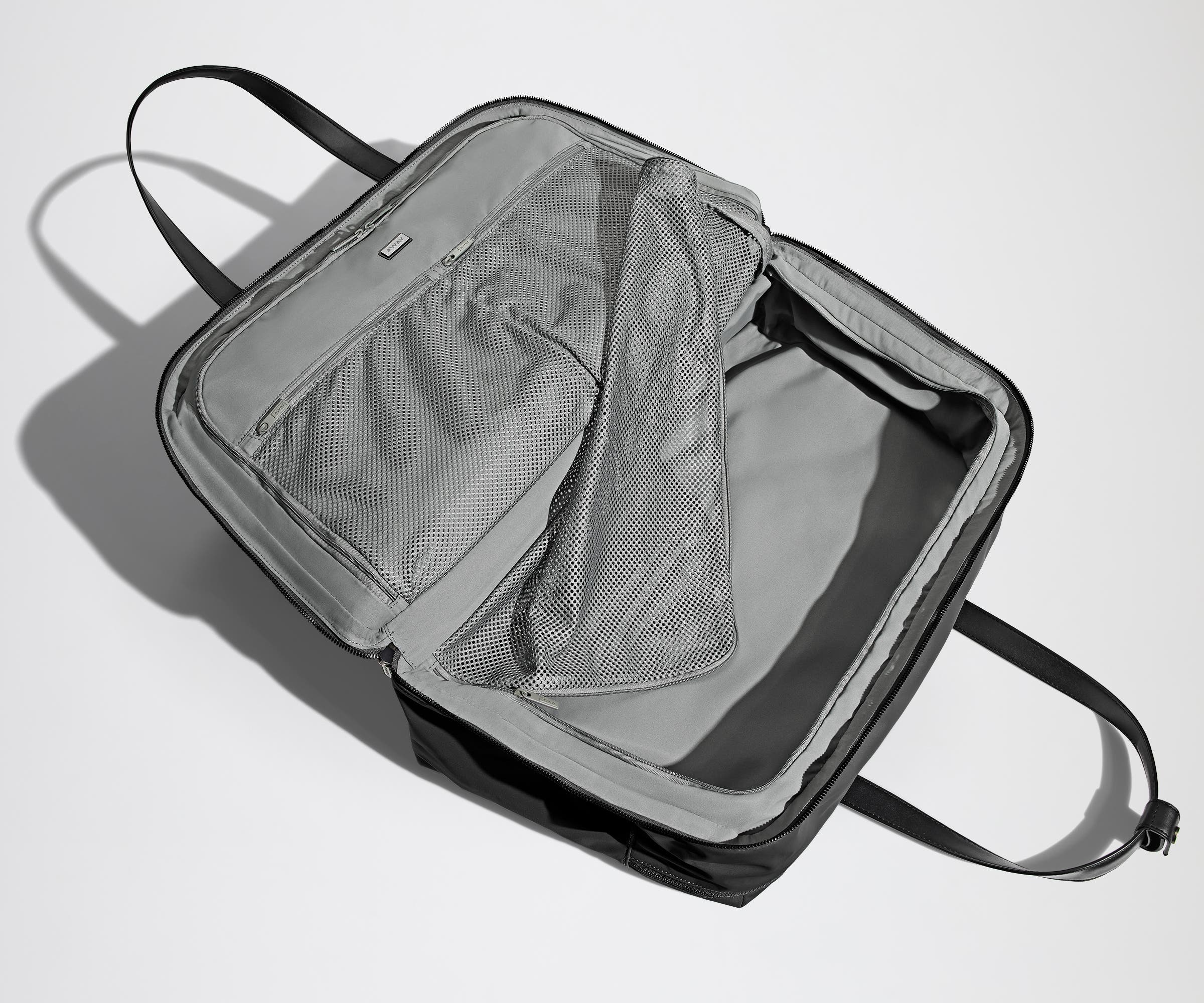 The Weekender Duffle Bag in Jet Black - Perfect for Travel, Gym & Weekend Getaways