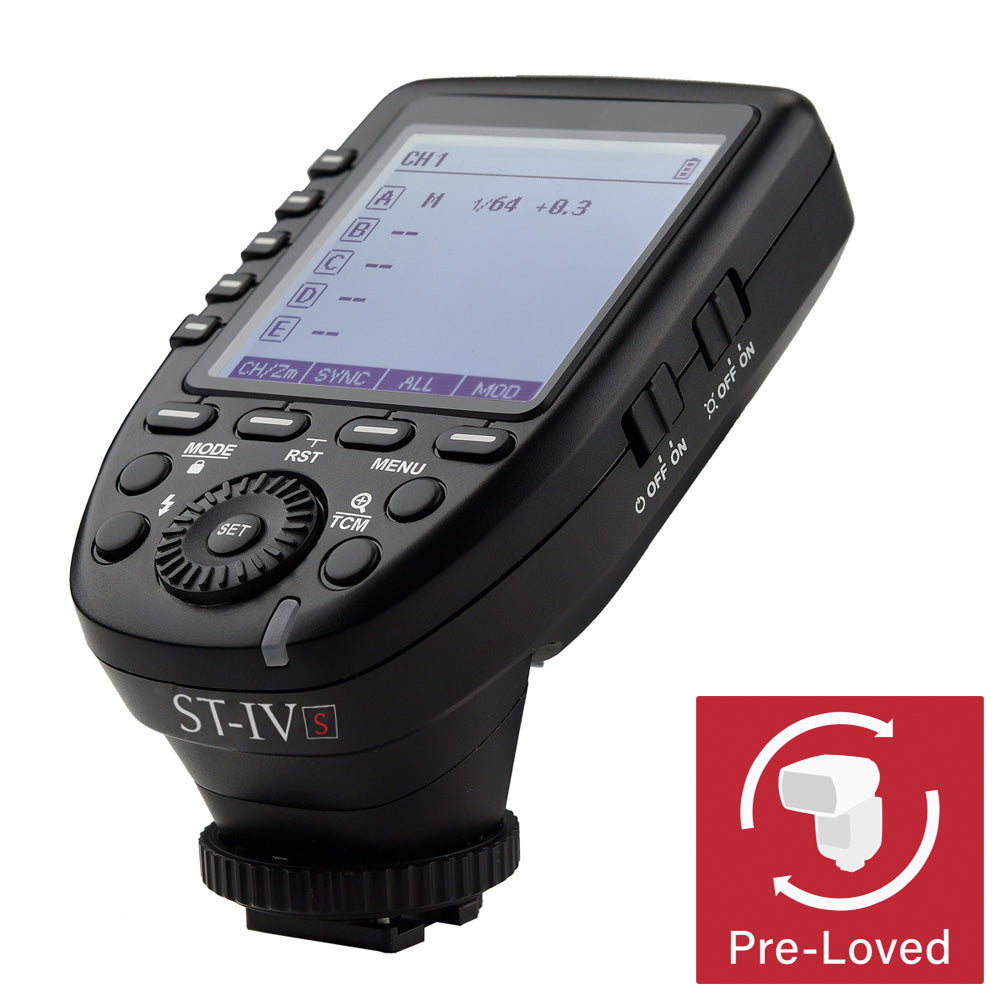 PRO ST IV 2.4GHz Wireless Flash Trigger for Sony Cameras - Perfect for Studio Photography & Outdoor Shoots