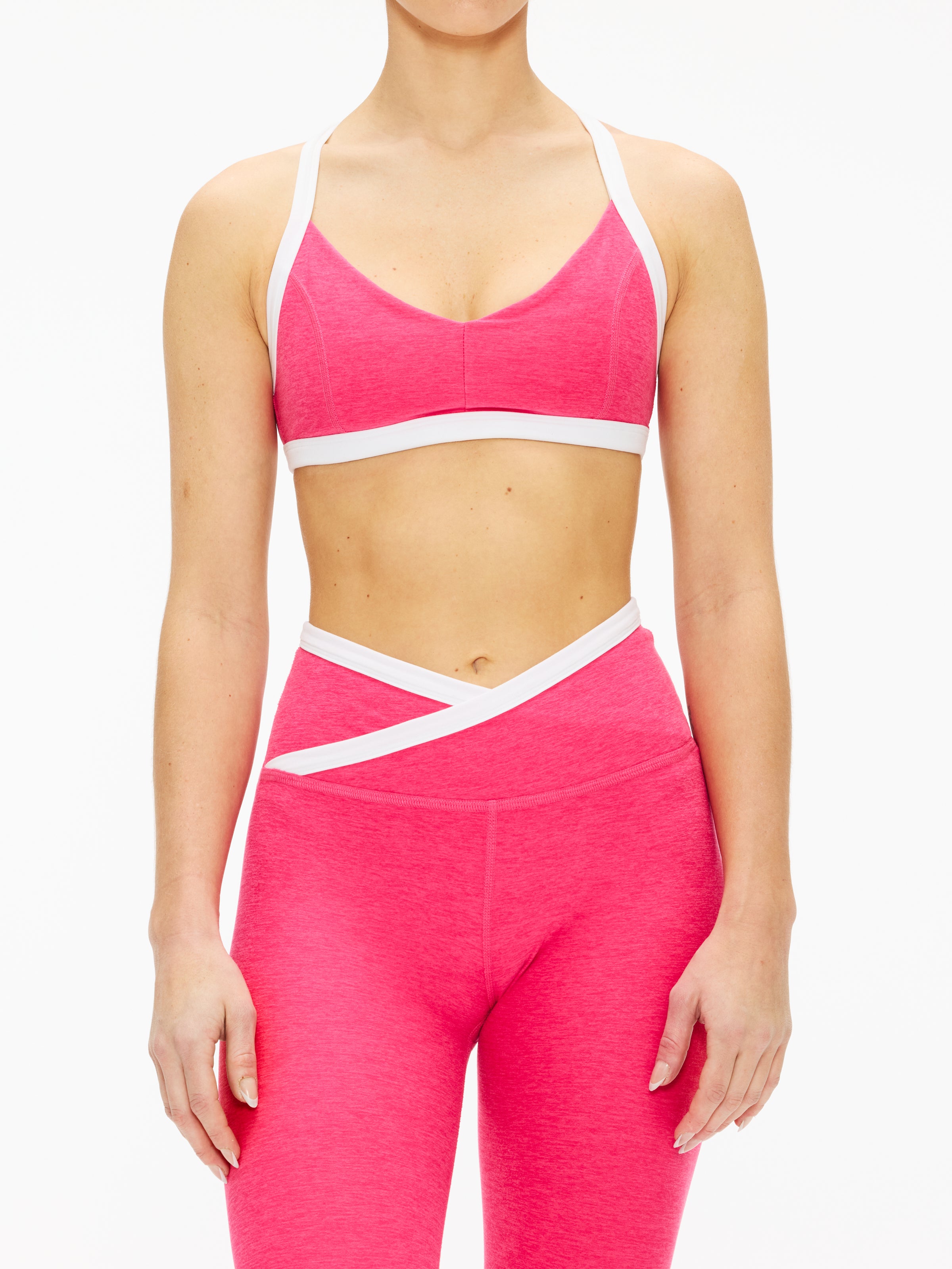 Beyond Yoga Spacedye Outlines Bra - High Support Sports Bra for Women - Comfortable & Breathable Yoga Bra for Running, Gym & Active Wear