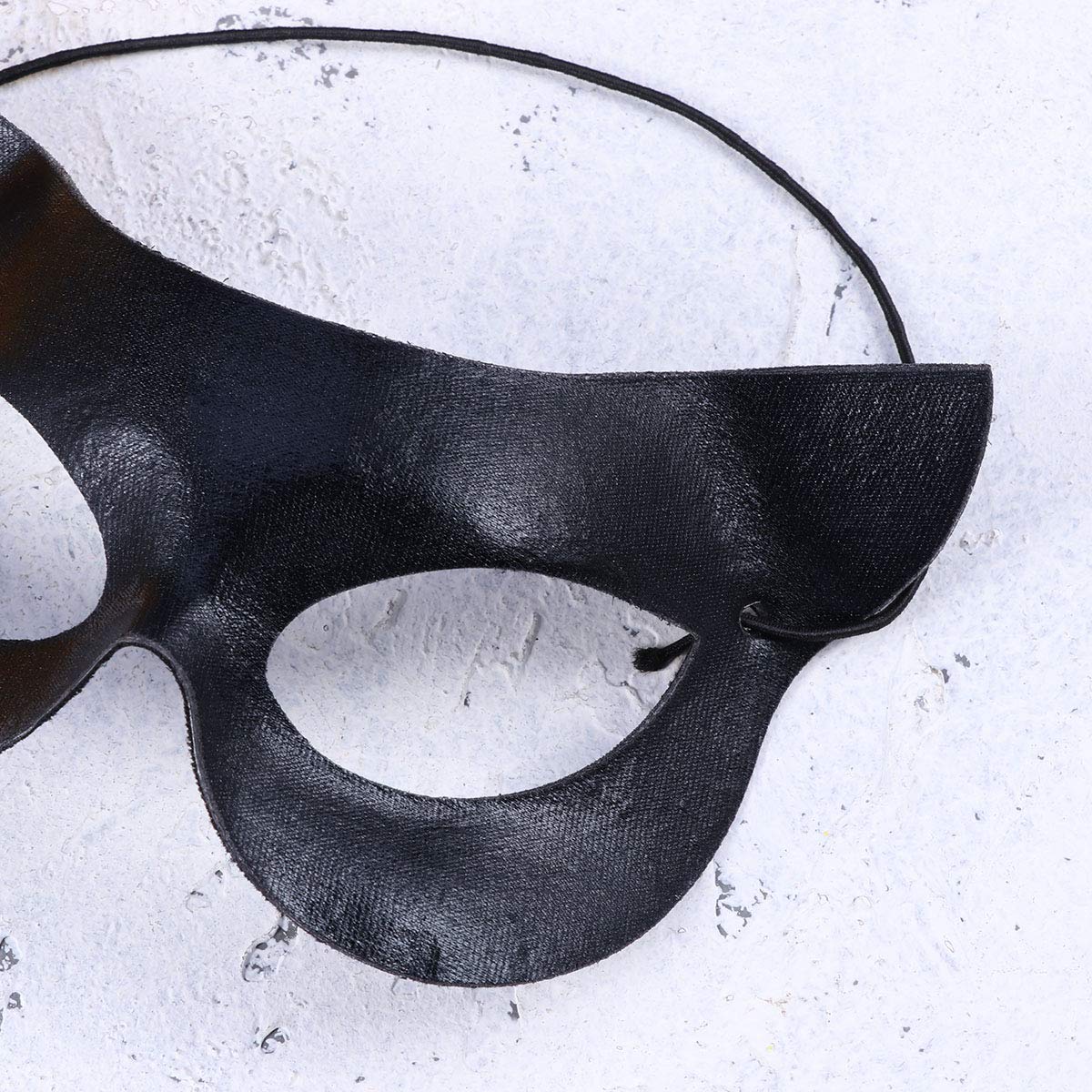 BinaryABC Halloween Costumes Mask - Elegant Cat Eye Half Face Mask for Masquerade Parties, Cosplay & Halloween Celebrations | Perfect for Costume Balls, Themed Events & Spooky Night Outfits