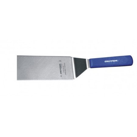 Dexter Russell S286-8SQH-PCP 8-Inch Stainless Steel Square End Grill Turner - Heavy Duty BBQ Spatula for Grilling Burgers, Steaks & Pancakes - Perfect for Outdoor Cooking, Camping & Backyard BBQs