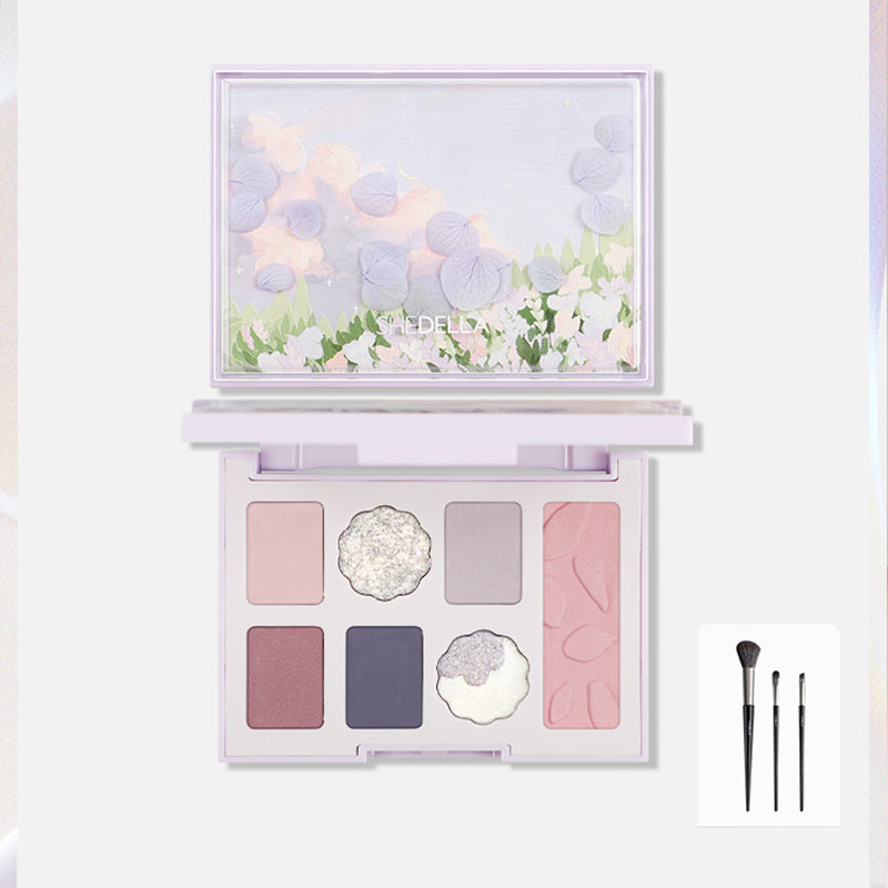 Shedella Romantic Petals Eyeshadow Palette - 12 Highly Pigmented Matte & Shimmer Shades for Day & Night Makeup Looks | Perfect for Date Night, Parties & Special Occasions