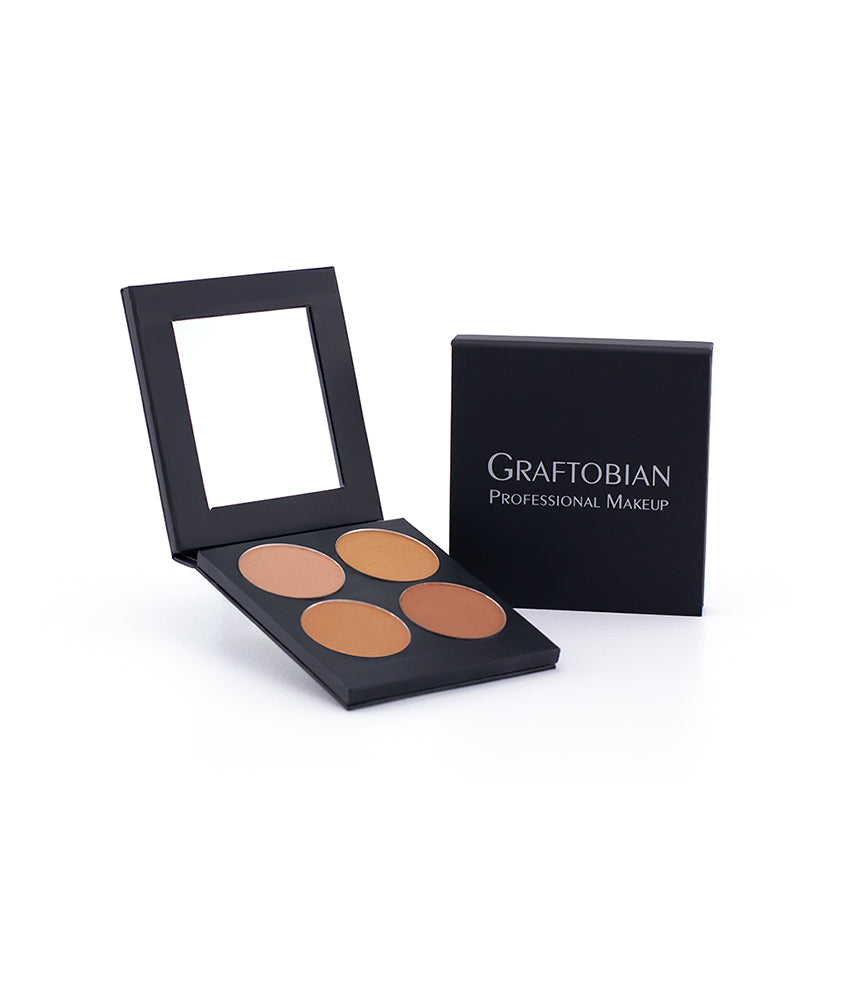 Vitale™ Bronzer Palette - Professional Contouring & Highlighting Makeup Kit for a Sun-Kissed Glow | Perfect for Daily Use, Special Occasions & Photography