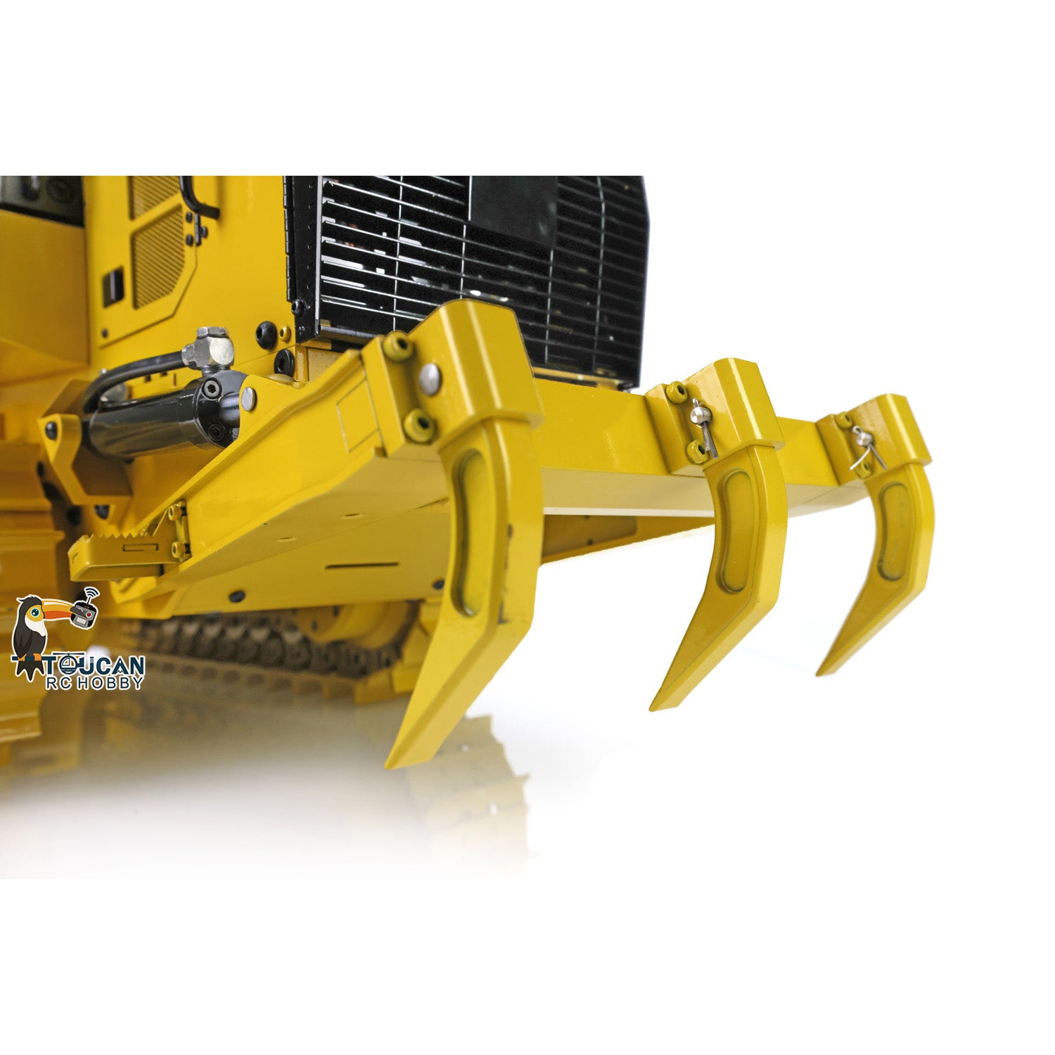 1/14 Scale JDModel Metal RC Hydraulic Tracked Loader - 3CH Valve Pump Construction Vehicle with I6S Radio & 201 Sound Effects | RTR Remote Control Toy for Adults & Kids | Perfect for Construction Site Play, Collecting & RC Hobby Enthusiasts