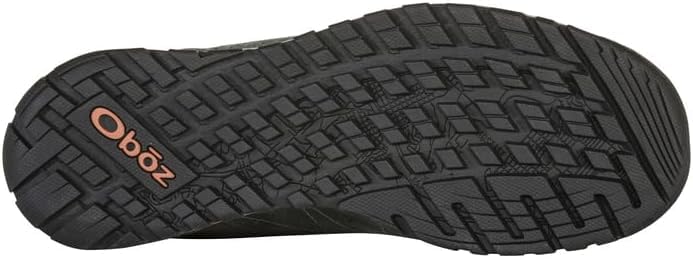 Oboz Men's Bozeman Low Leather Hiking Shoes - Lightweight & Durable Outdoor Footwear for Trail Walking, Camping & Adventure Travel