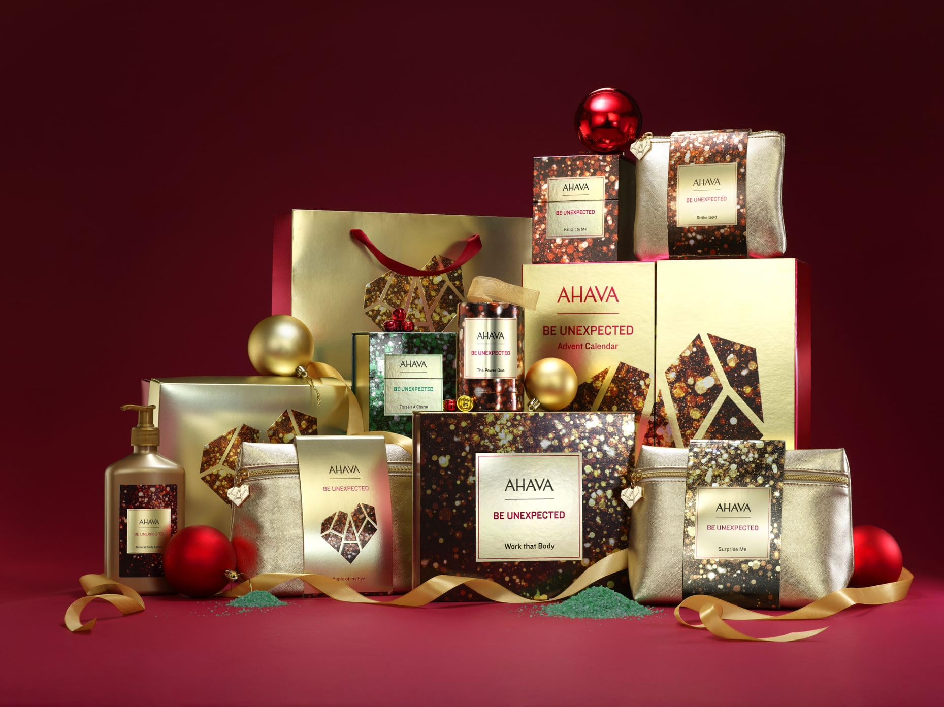 AHAVA Apple-y Ever After Gift Set - Luxurious Bath & Body Care Set for Hydrated Skin - Perfect for Holidays, Birthdays & Self-Care Moments