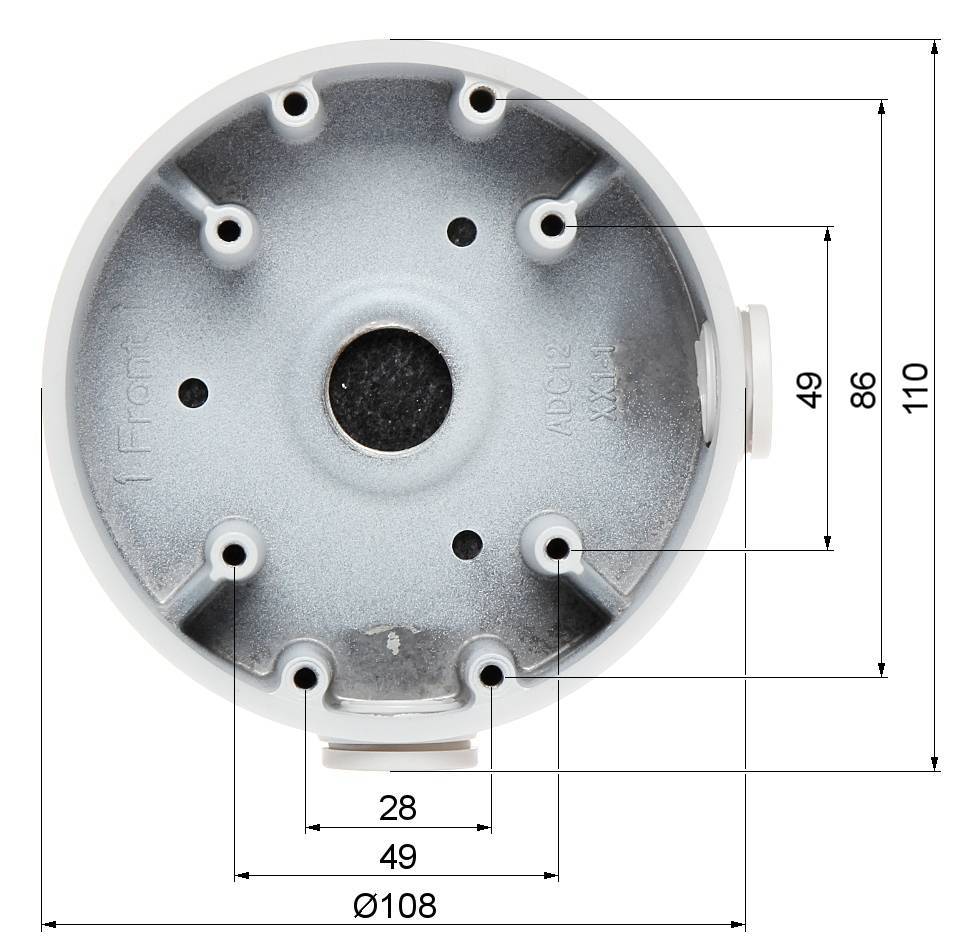 PFA139 Mounting Box - Durable Electrical Enclosure for Outdoor & Indoor Wiring - Perfect for Home, Office, and Industrial Electrical Installations