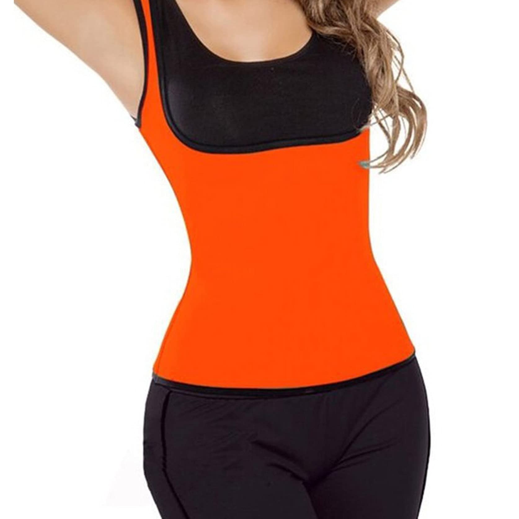 Women's Shapewear Underbust Cami Tops - Sweat-Wicking Compression Body Shaper for Workout & Waist Training - Slimming Vest for Sports, Yoga & Everyday Wear
