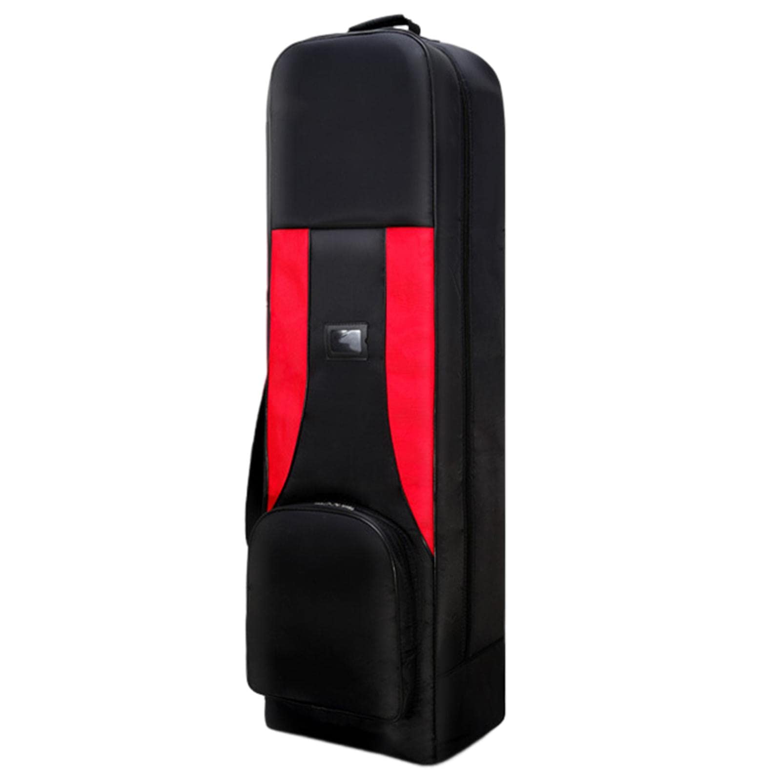 Premium Golf Travel Bag with Wheels - Durable Luggage Case & Aviation Approved Pouch for Golf Clubs - Ideal for Air Travel & Golf Trips (Red)