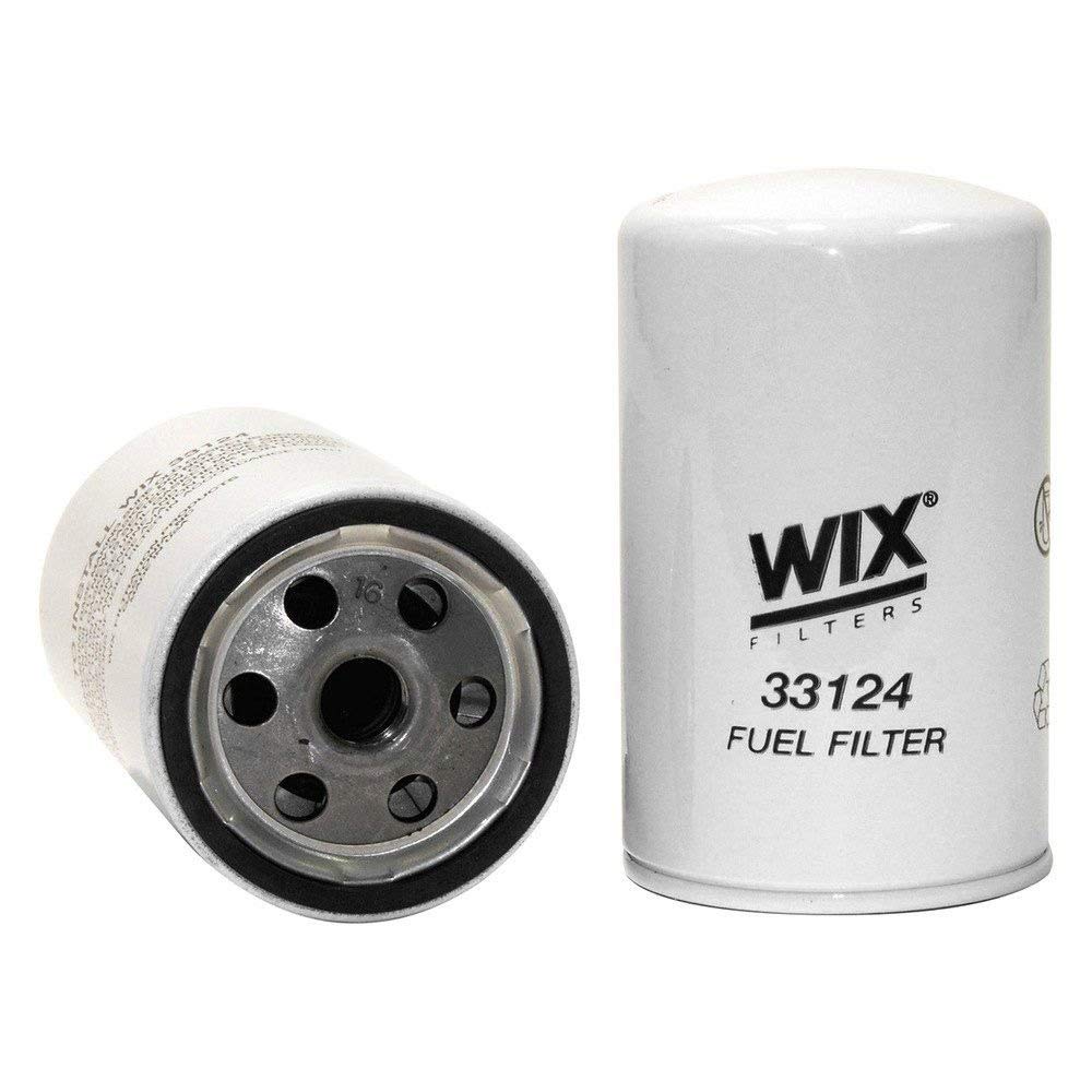 WIX Filters 33124 Heavy Duty Spin-On Fuel Filter Replacement for Trucks & Diesel Engines - Pack of 1 | Improves Engine Performance & Fuel Efficiency