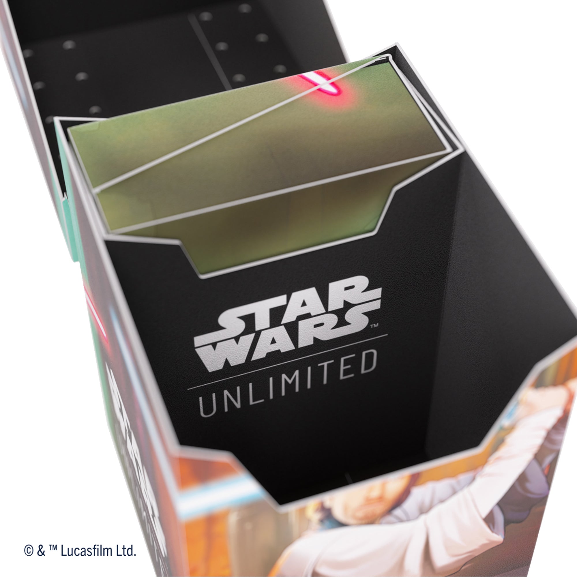 Star Wars: Unlimited Soft Crate Obi-Wan Kenobi & Darth Maul - Perfect for Collectors, Gaming, and Home Decor