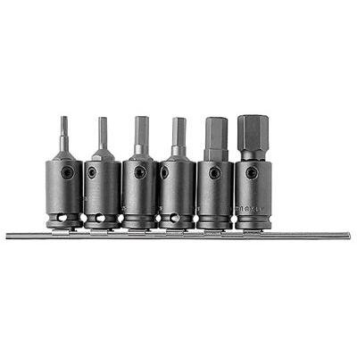 8-Piece Hex Bit Socket Set - 3/8