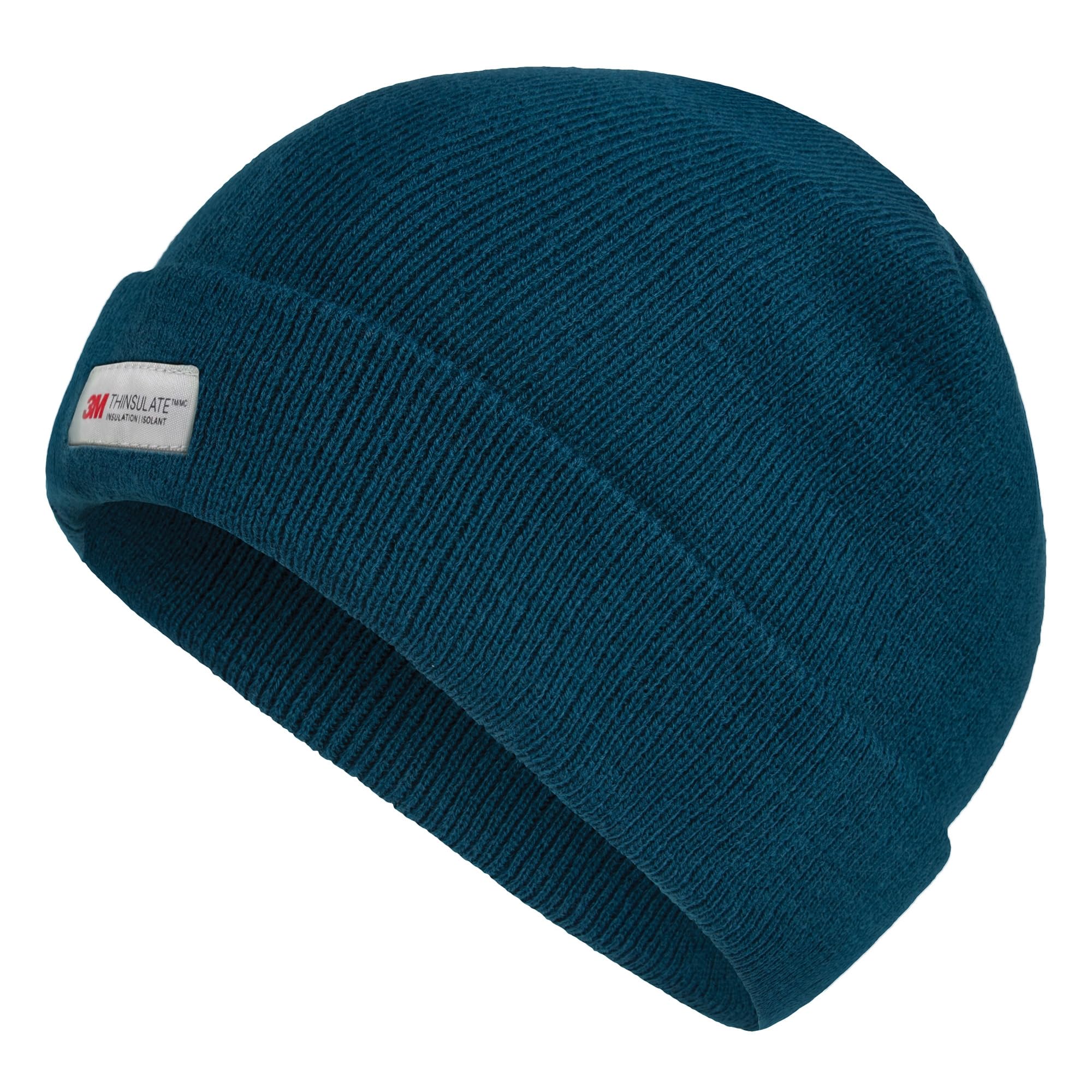 Thinsulate Lined Thermal Winter Beanie Hat for Men & Women - Warm Fleece Ski Cap for Cold Weather - Perfect for Skiing, Snowboarding & Outdoor Activities (Moss Green)
