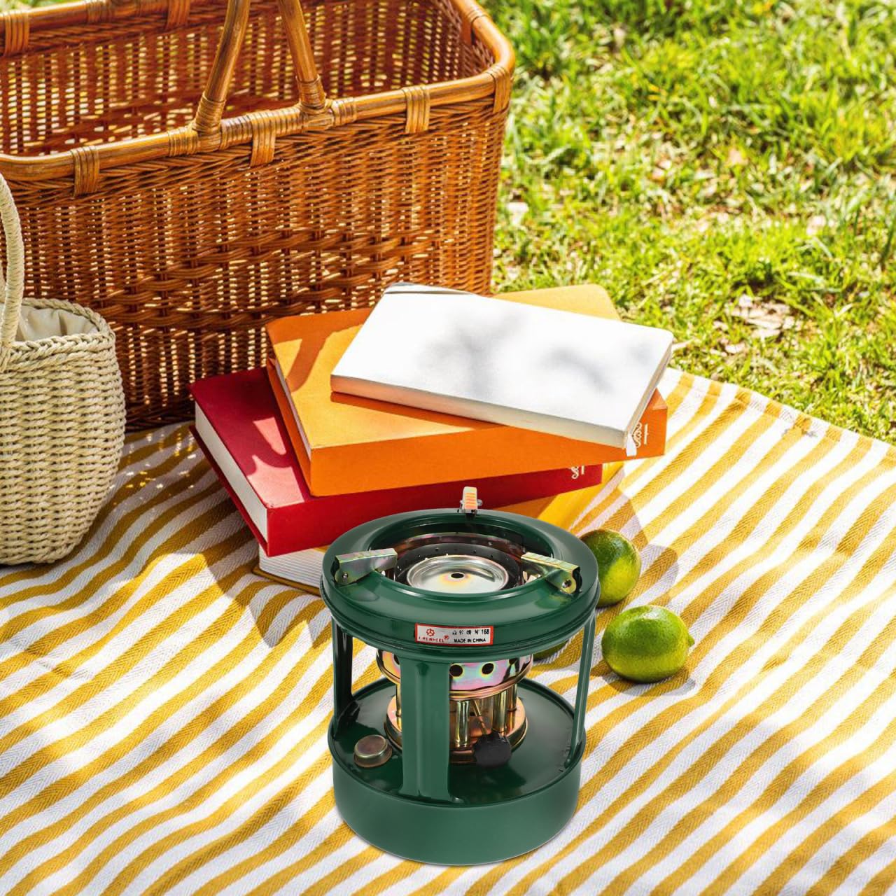 Portable Kerosene Heater for Camping & Indoor Use - Outdoor BBQ Stove, Tent Heater & Cooking Utensil | Perfect for Winter Camping, Emergency Heating & Backyard Gatherings