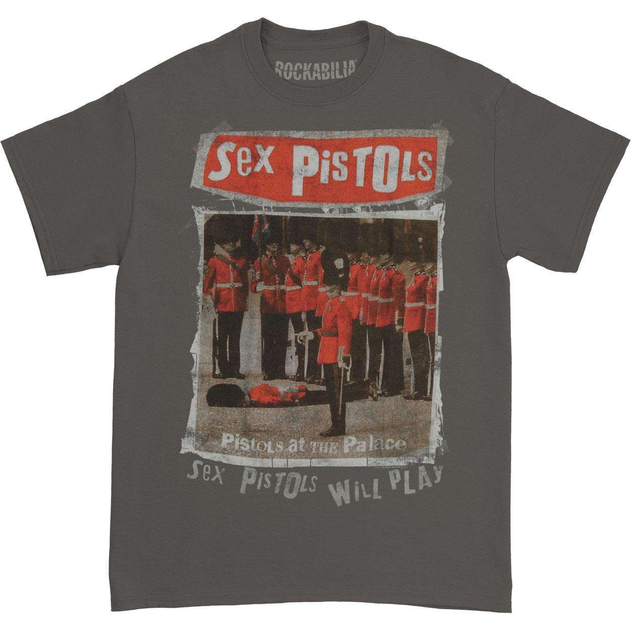 Sex Pistols At The Palace Vintage Rock Band T-Shirt for Men | Punk Music Graphic Tee | Concert, Casual Wear & Retro Fashion