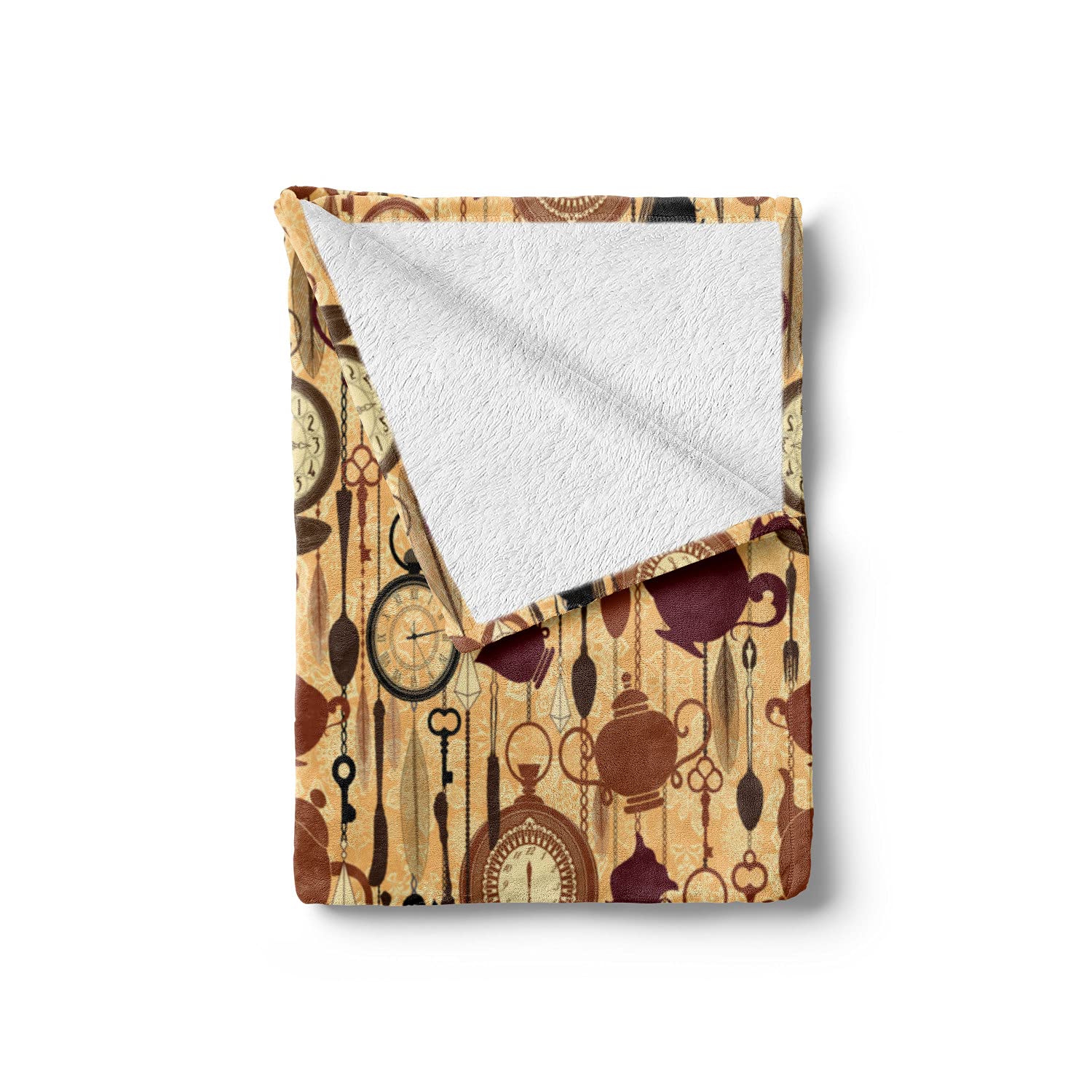 Ambesonne Victorian Style Tea Party Throw Blanket - 50