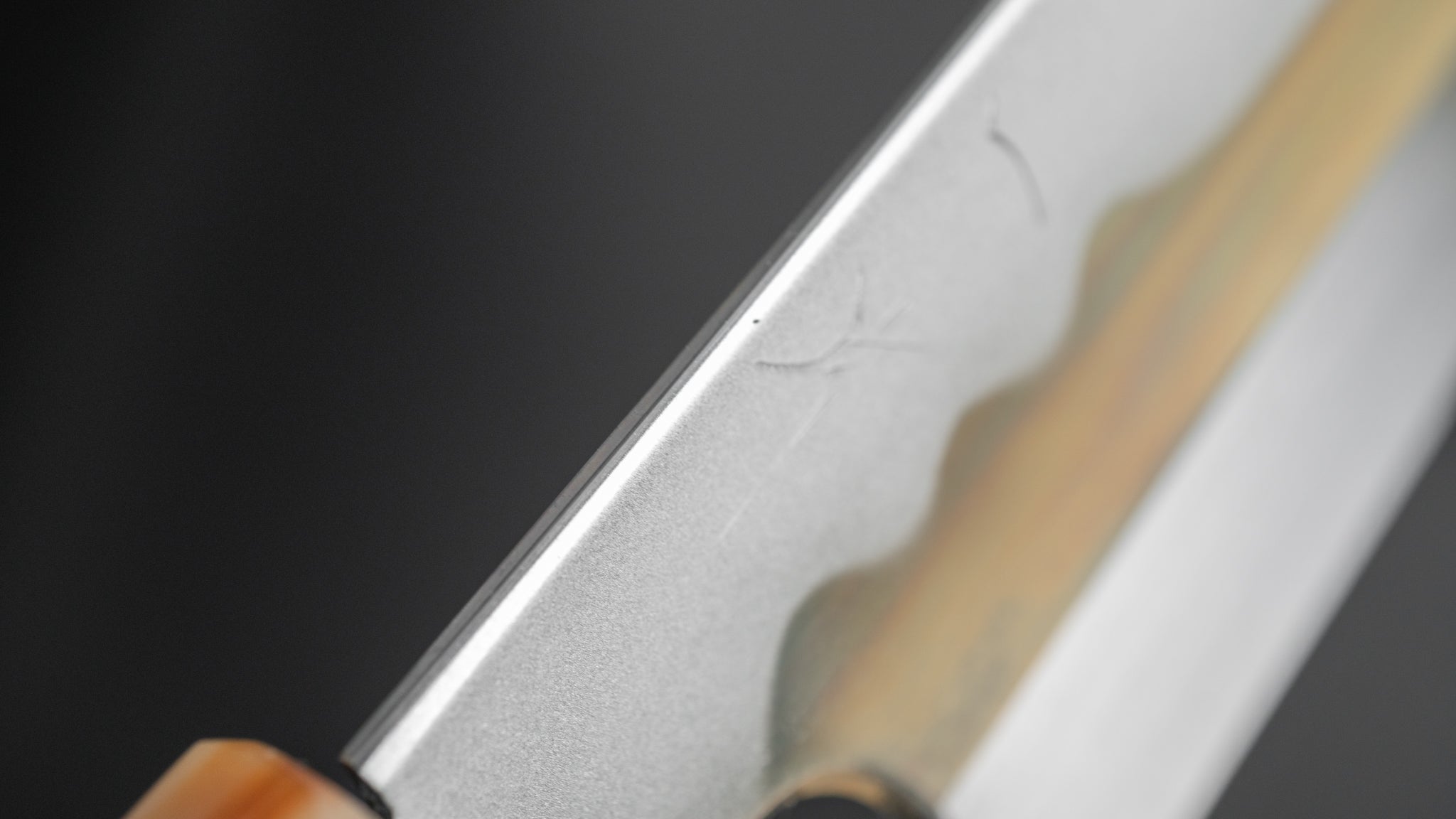 Hitohira Togashi Kyuzo White #1 Fuji Hakumon Mizu Honyaki Gyuto 240mm Japanese Chef Knife with Taihei Ebony Handle & Saya (045) - Premium Kitchen Knife for Professional Chefs & Home Cooking Enthusiasts, Perfect for Slicing, Dicing & Precision Cutting