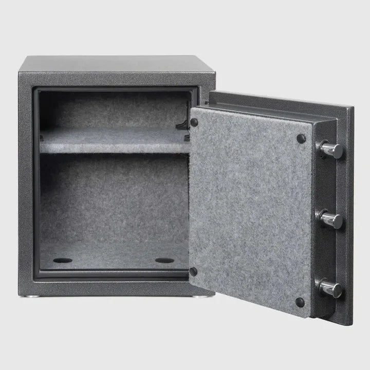 IslandSafe FNS45 Medium Fireproof Safe Box - Fire Resistant Document & Cash Storage for Home, Office, and Business Security